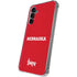 University of Nebraska Red Galaxy S24 Plus Clear Case